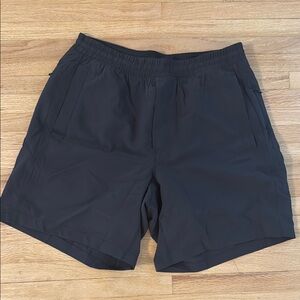 Birddogs Black Athletic Shorts Lightweight Elastic Fit